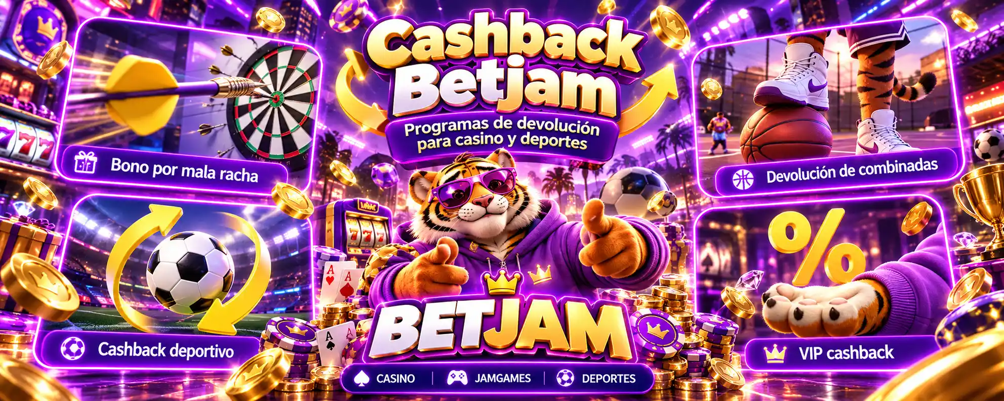 Cashback Betjam y programas de devolución para juegos de casino